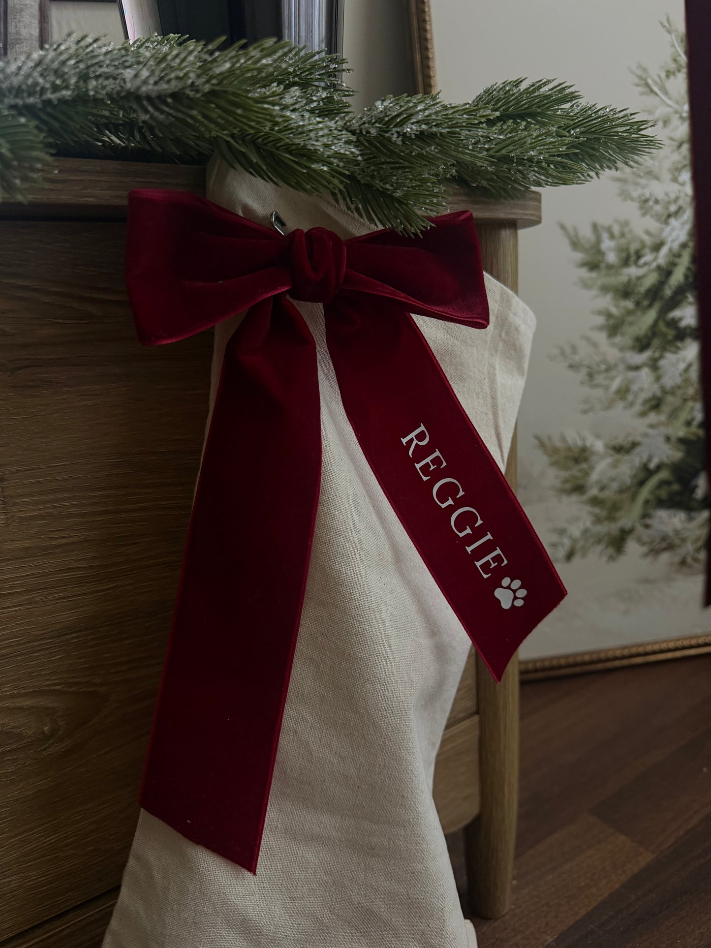Personalised Pet Christmas Stocking
