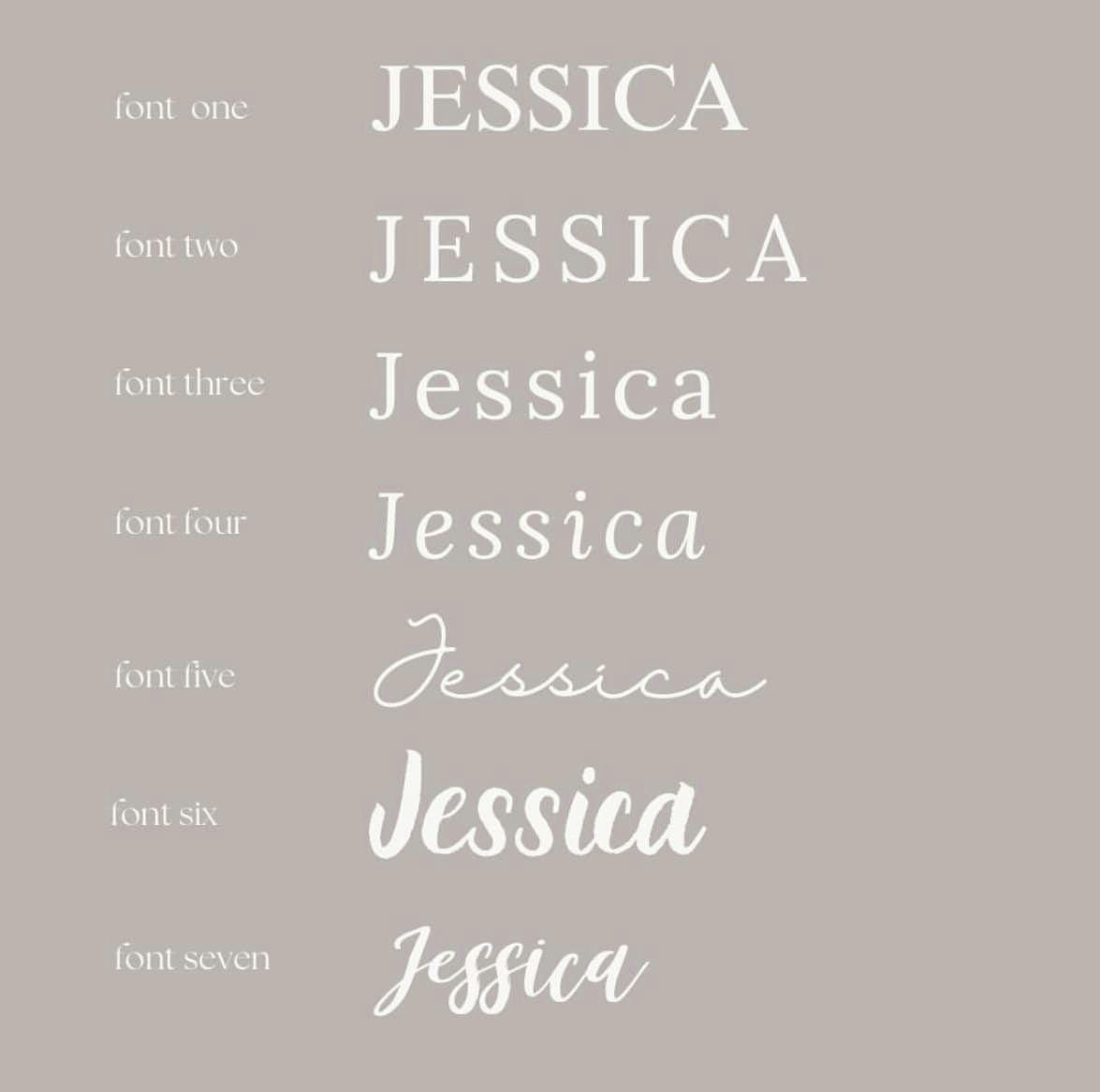 Personalised Ribbon Place Name